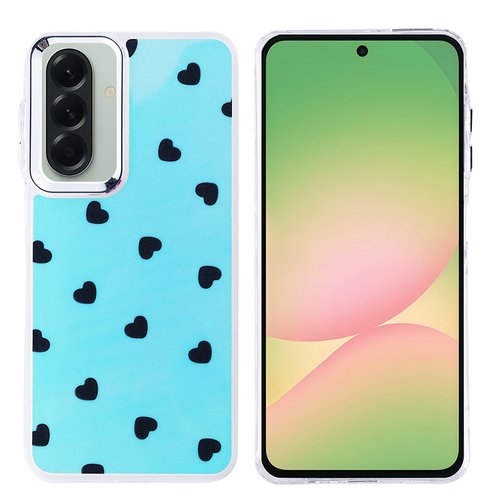 Galaxy A36 Kılıf Airbag Desenli Tasarım Eye-Catching Pattern Lüx Kapak