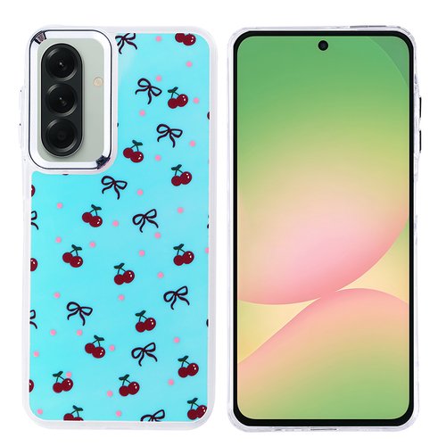 Galaxy A36 Kılıf Airbag Desenli Tasarım Eye-Catching Pattern Lüx Kapak