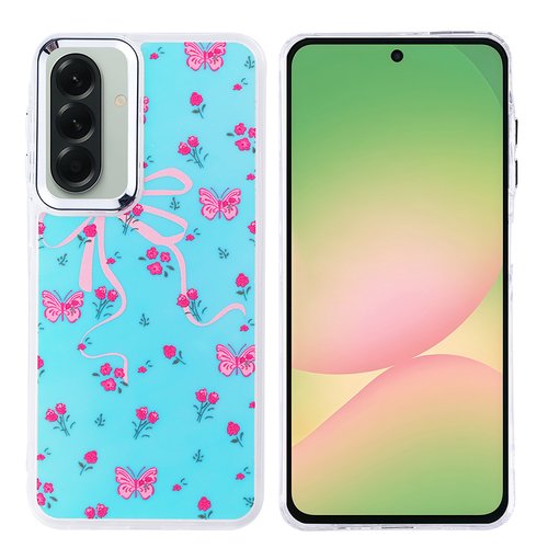 Galaxy A56 Kılıf Airbag Desenli Tasarım Eye-Catching Pattern Lüx Kapak