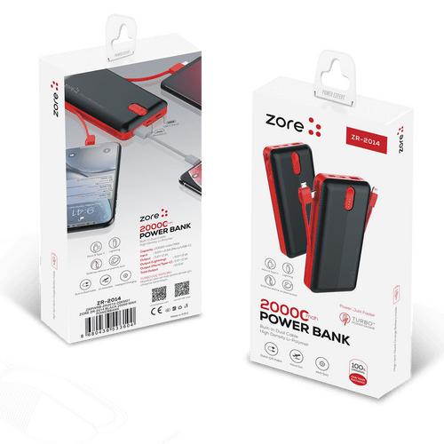 Zore ZR-2014 20000 Mah Powerbank