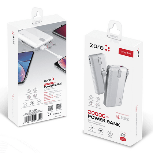 Zore ZR-2014 20000 Mah Powerbank