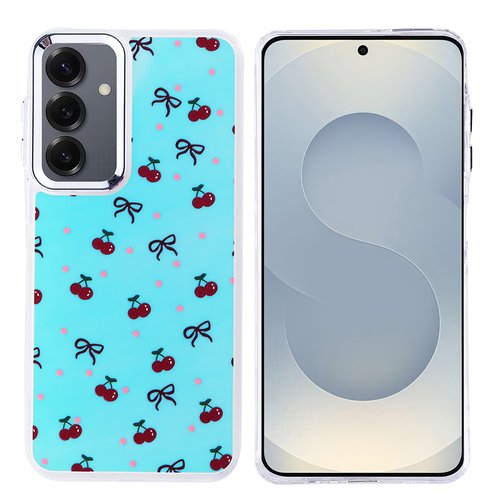 Galaxy S24 Kılıf Airbag Desenli Tasarım Eye-Catching Pattern Lüx Kapak