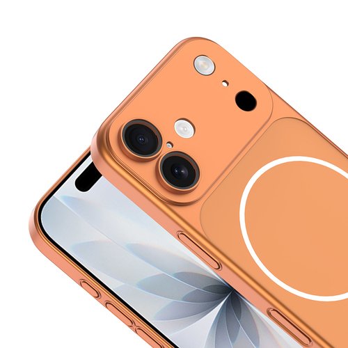 iPhone 16 Kılıf MagSafe Şarj Özellikli Kamera Korumalı Lüx Spark Kapak