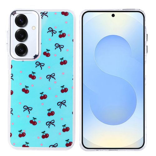 Galaxy S24 Plus Kılıf Airbag Desenli Tasarım Eye-Catching Pattern Lüx Kapak