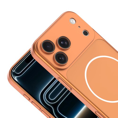 iPhone 16 Pro Max Kılıf MagSafe Şarj Özellikli Kamera Korumalı Lüx Spark Kapak