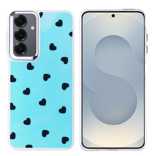 Galaxy S25 Kılıf Airbag Desenli Tasarım Eye-Catching Pattern Lüx Kapak