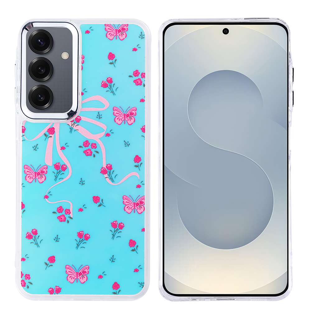 Galaxy S25 Kılıf Airbag Desenli Tasarım Eye-Catching Pattern Lüx Kapak