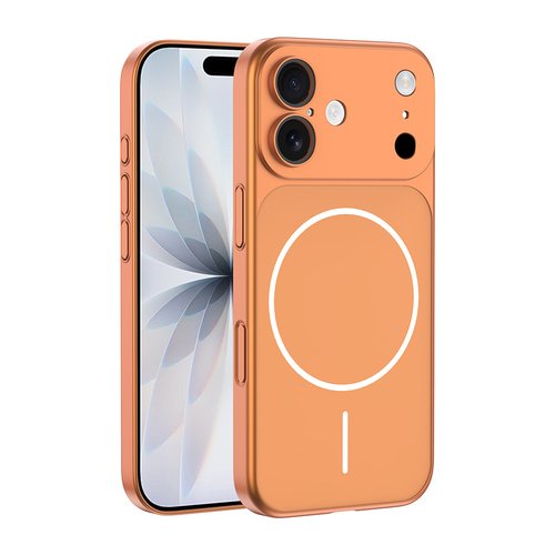 iPhone 17 Kılıf MagSafe Şarj Özellikli Kamera Korumalı Lüx Spark Kapak