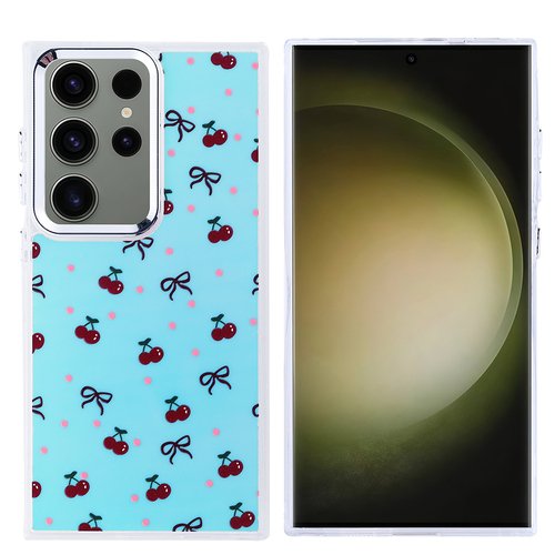 Galaxy S25 Ultra Kılıf Airbag Desenli Tasarım Eye-Catching Pattern Lüx Kapak