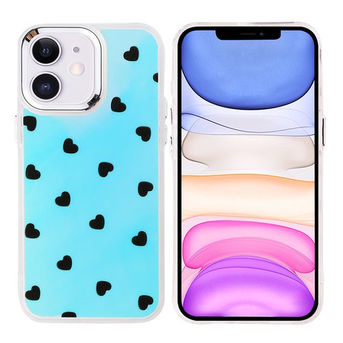 iPhone 11 Kılıf Airbag Desenli Tasarım Eye-Catching Pattern Lüx Kapak