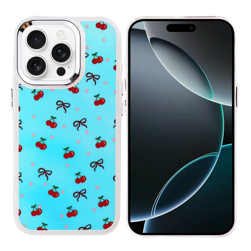 iPhone 16 Pro Kılıf Airbag Desenli Tasarım Eye-Catching Pattern Lüx Kapak