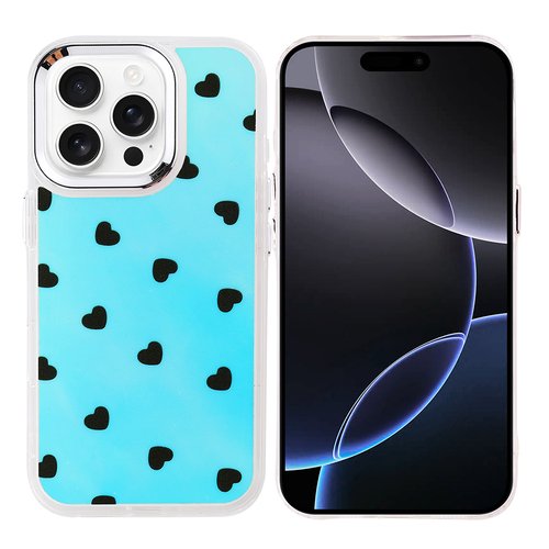 iPhone 16 Pro Max Kılıf Airbag Desenli Tasarım Eye-Catching Pattern Lüx Kapak