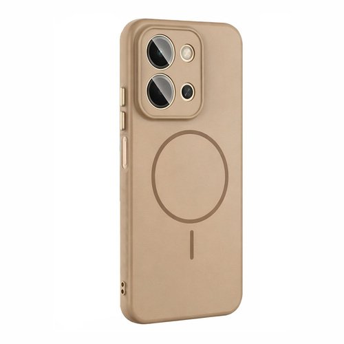 Redmi 15C Kılıf Magsafe Şarj Özellikli Lüx Tea Kapak