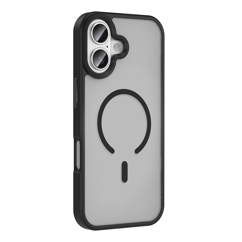 iPhone 17 Kılıf Mat Arka Yüzey Wireless Şarj Özellikli Sio Magsafe Kapak