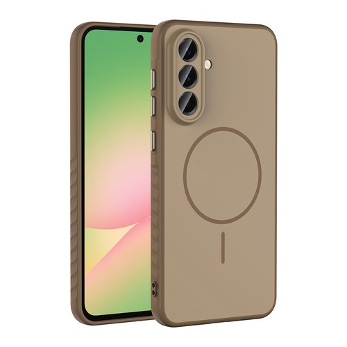 Galaxy A36 Kılıf Magsafe Şarj Özellikli Lüx Tea Kapak