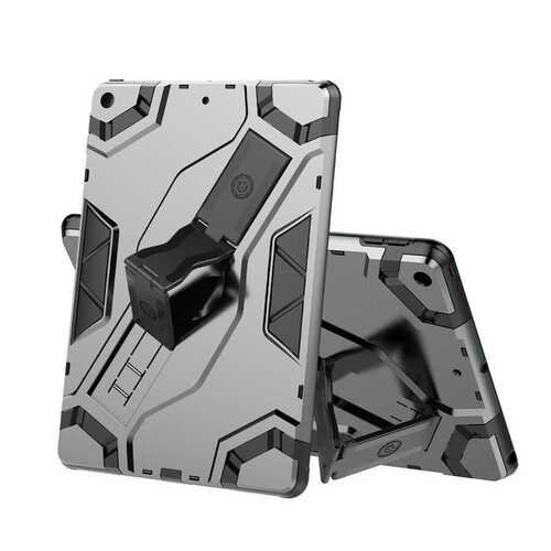 iPad 10.2 2021 (9.Nesil) Kılıf Defens Standlı Ultra Koruma Armor Zırh Silikon