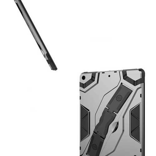 iPad 10.2 2021 (9.Nesil) Kılıf Defens Standlı Ultra Koruma Armor Zırh Silikon