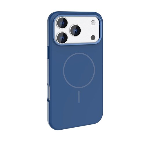 iPhone 17 Pro Max Kılıf MagSafe Şarj Özellikli Metal Kamera Çerçeveli Edi Silikon Kapak