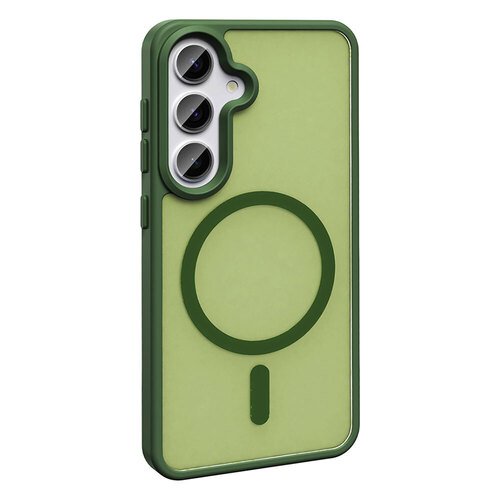 Galaxy S25 FE Kılıf Mat Arka Yüzey Wireless Şarj Özellikli Sio Magsafe Kapak