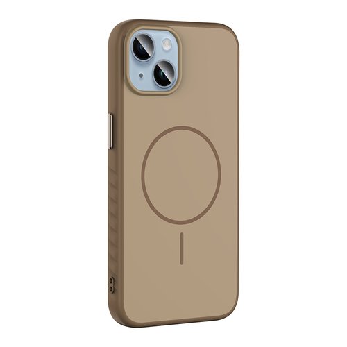 iPhone 14 Kılıf Magsafe Şarj Özellikli Lüx Tea Kapak