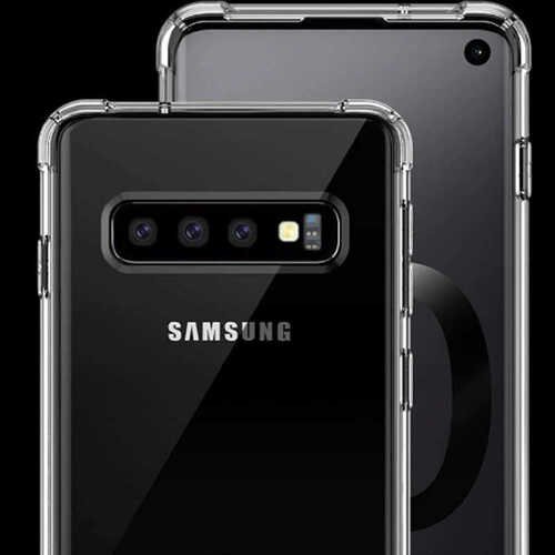 Galaxy S10E Köşeleri Airbagli Anti Shock Şeffaf Kaliteli Kılıf