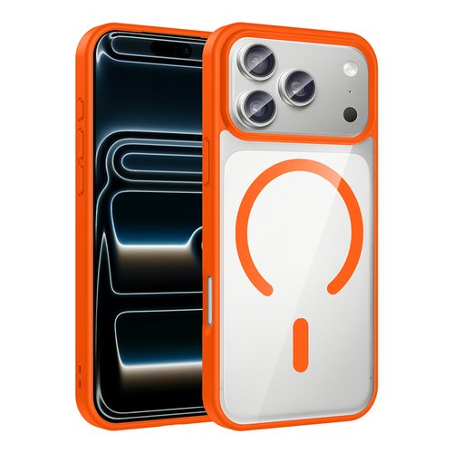 iPhone 17 Pro Max Kılıf Magsafe Wireless Şarj Özellikli Silikon Ege Kapak