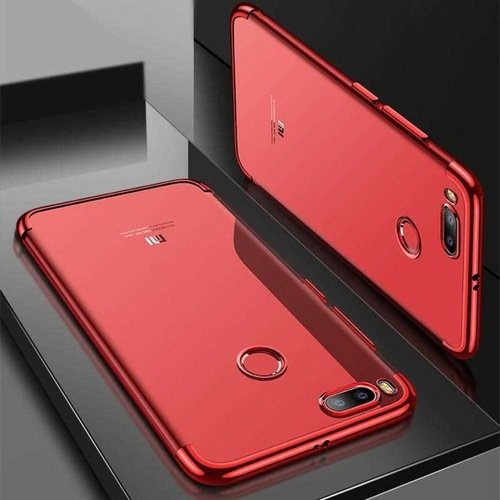 Xiaomi Mi 5x / A1 İnce Köşeleri Renkli Şeffaf Kaliteli Kılıf