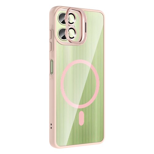 Galaxy A07 Kılıf Standlı ve Kamera Lens Koruma Hediyeli Etro Kapak