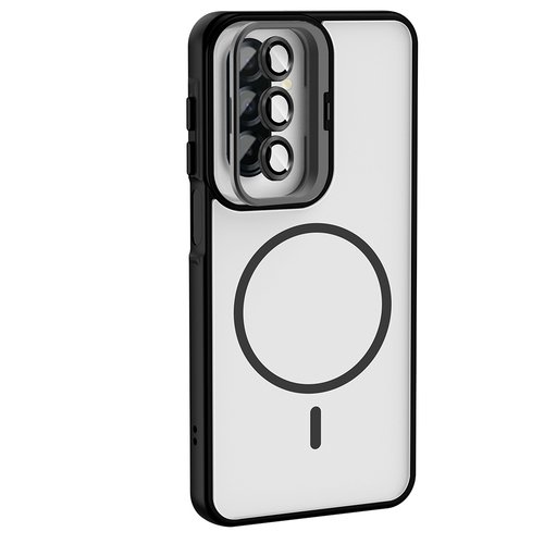 Galaxy A17 Kılıf Standlı ve Kamera Lens Koruma Hediyeli Etro Kapak