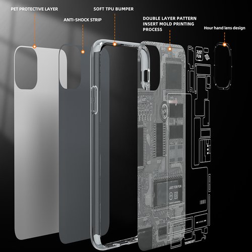 Apple iPhone 11 Kılıf YoungKit Technology Serisi Kapak