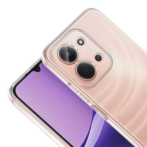 Xiaomi Redmi 15C Kılıf İnce ve Esnek Şeffaf Süper Silikon