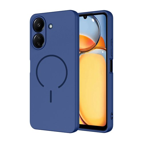 Redmi 13C Kılıf Kamera Çıkıntılı Magsafe Şarj Özellikli Lüx Meta Kapak