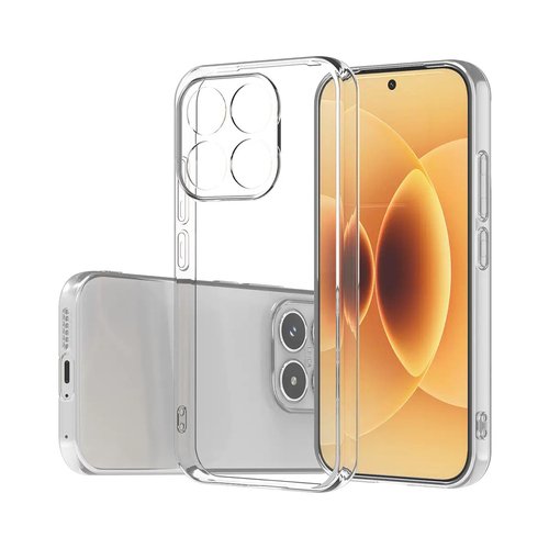 Xiaomi 15T Kılıf İnce ve Esnek Şeffaf Süper Silikon