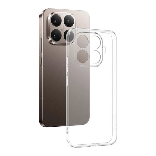 Xiaomi 15T Pro Kılıf İnce ve Esnek Şeffaf Süper Silikon