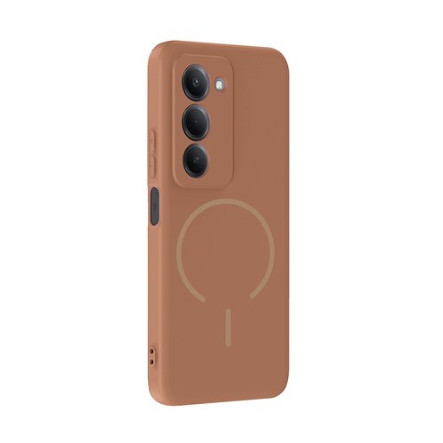 Redmi 15 Kılıf Kamera Çıkıntılı Magsafe Şarj Özellikli Lüx Meta Kapak