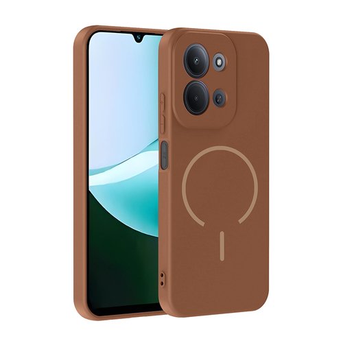 Redmi 15C Kılıf Kamera Çıkıntılı Magsafe Şarj Özellikli Lüx Meta Kapak