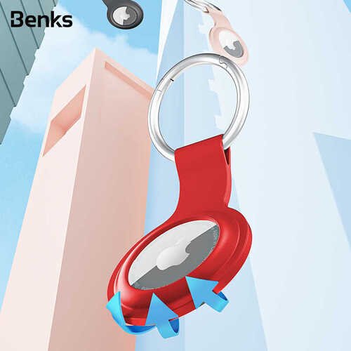 Benks Airtag Silicone Anahtarlık Kılıf