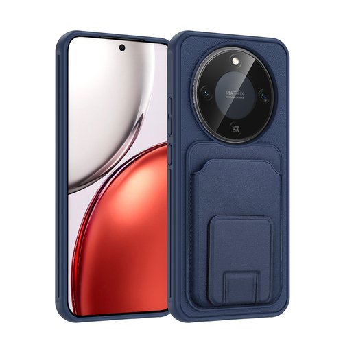 Honor X9D Kılıf Kartlıklı Manyetik Standlı PU Deri Görünümlü Lüx Kapak