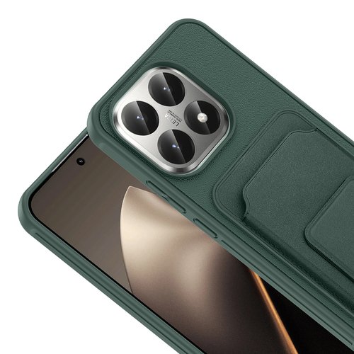 Xiaomi 15T Kılıf Kartlıklı Manyetik Standlı PU Deri Görünümlü Lüx Kapak