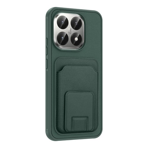 Xiaomi 15T Kılıf Kartlıklı Manyetik Standlı PU Deri Görünümlü Lüx Kapak