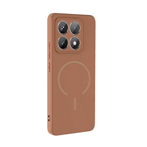 Xiaomi 14T Pro Kılıf Kamera Çıkıntılı Magsafe Şarj Özellikli Lüx Meta Kapak