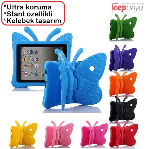 İPAD 2 3 4 5 6 10.5, AİR 2, MİNİ 2 3 4 KELEBEK TABLET KILIF