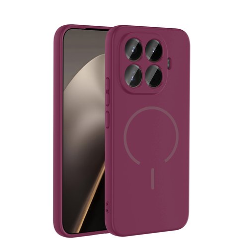 Xiaomi 15T Pro Kılıf Kamera Çıkıntılı Magsafe Şarj Özellikli Lüx Meta Kapak