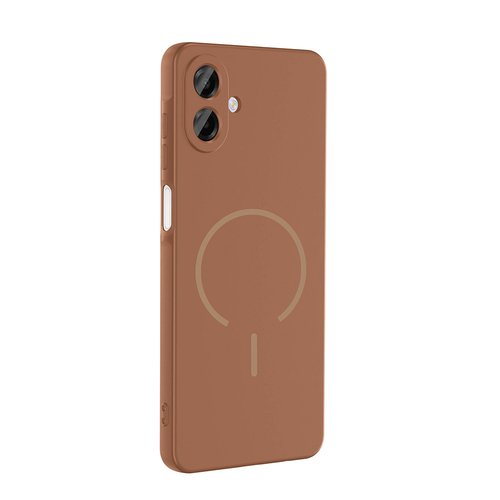 Galaxy A07 Kılıf Kamera Çıkıntılı Magsafe Şarj Özellikli Lüx Meta Kapak