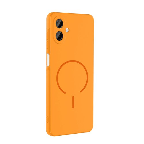 Galaxy A07 Kılıf Kamera Çıkıntılı Magsafe Şarj Özellikli Lüx Meta Kapak