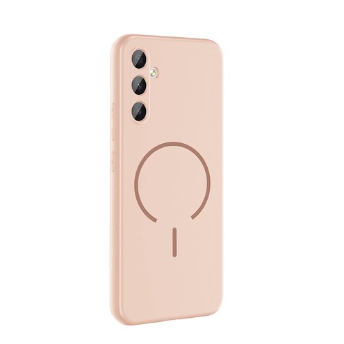 Galaxy A14 Kılıf Kamera Çıkıntılı Magsafe Şarj Özellikli Lüx Meta Kapak