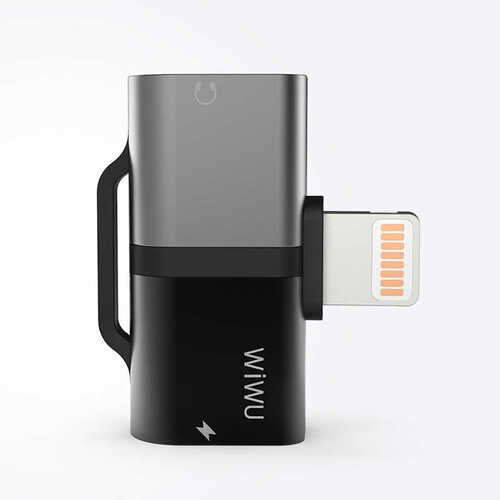 Wiwu ST02 2A Hızlı Şarj Lightning Ses Adaptörü