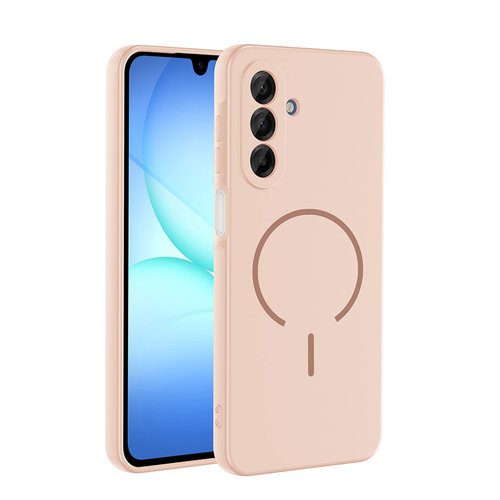 Galaxy A17 Kılıf Kamera Çıkıntılı Magsafe Şarj Özellikli Lüx Meta Kapak