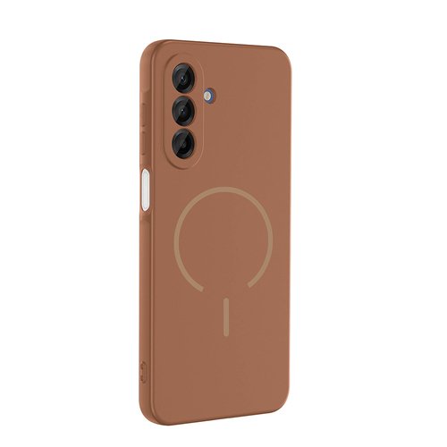 Galaxy A17 Kılıf Kamera Çıkıntılı Magsafe Şarj Özellikli Lüx Meta Kapak