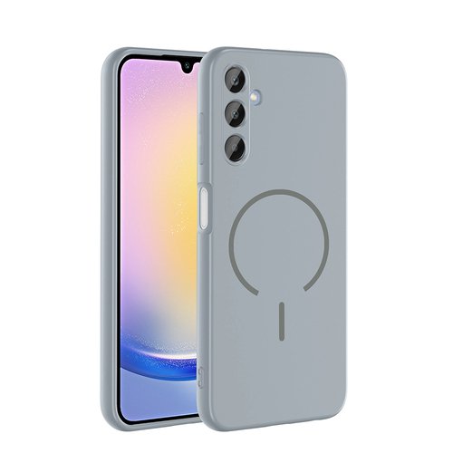 Galaxy A25 Kılıf Kamera Çıkıntılı Magsafe Şarj Özellikli Lüx Meta Kapak